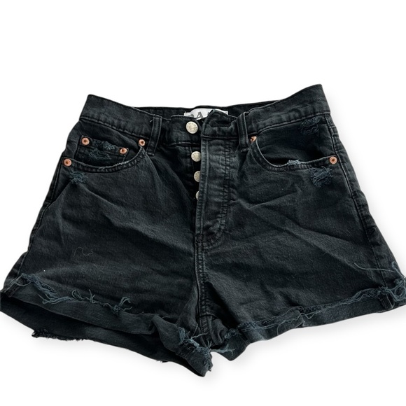 DAZE Black Denim Shorts from Nordstrom (25) (SOLD) - Picture 1 of 6